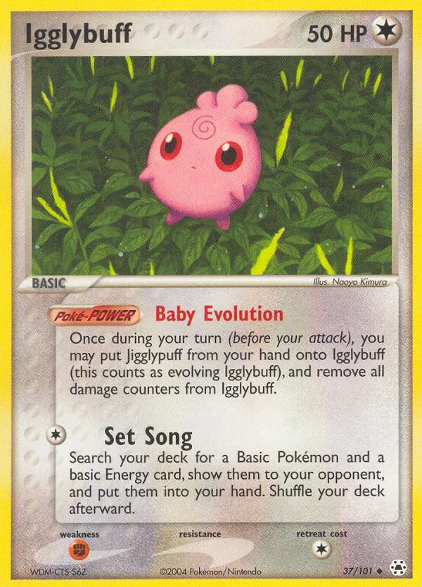 Igglybuff Pokemon card