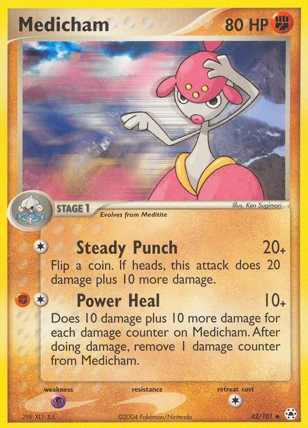 Medicham Pokemon card