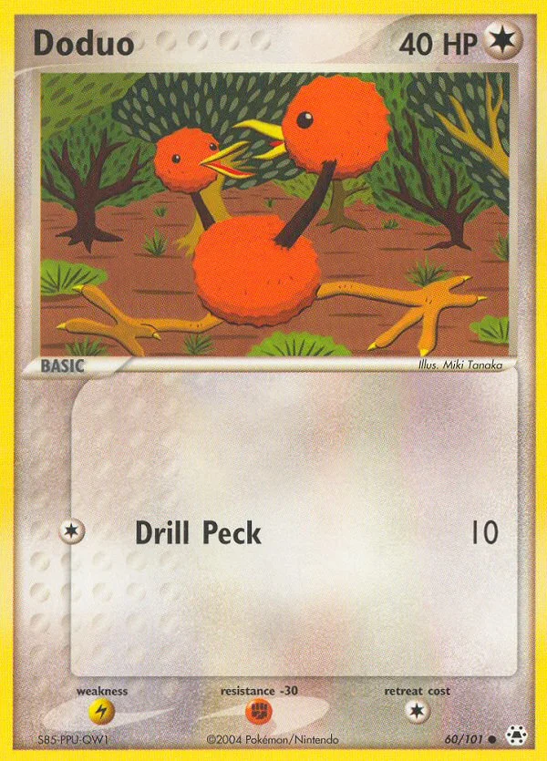 Doduo Pokemon card