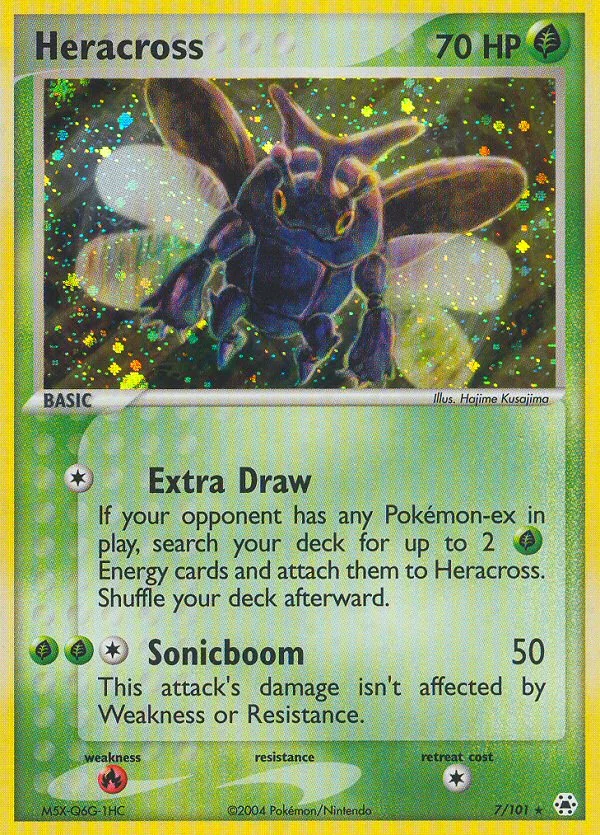 Heracross Pokemon card