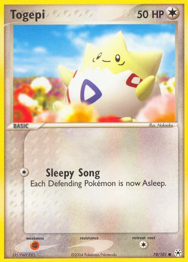 Togepi Pokemon card