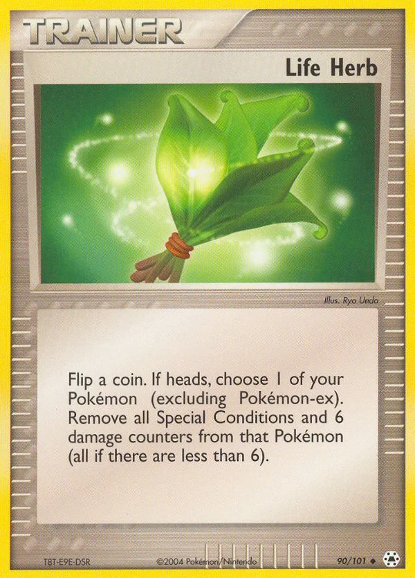Life Herb Pokemon card