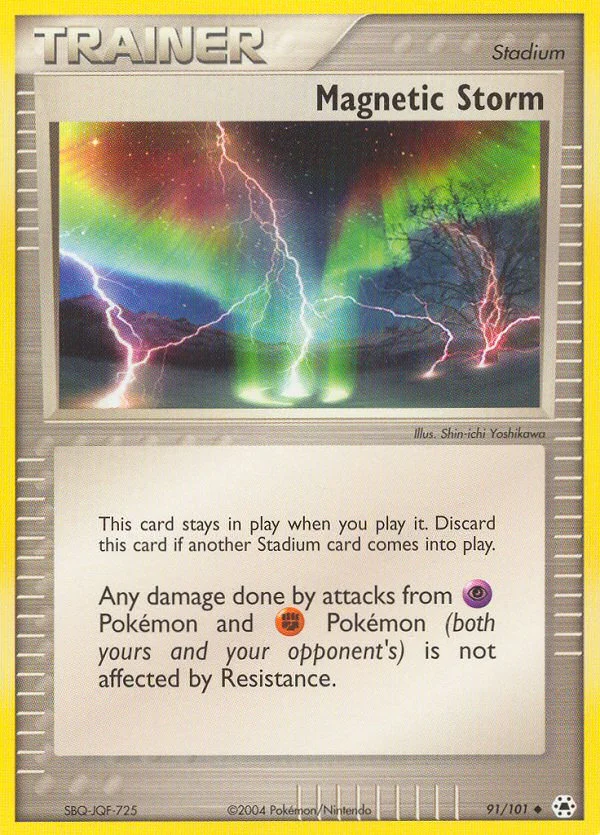 Magnetic Storm Pokemon card