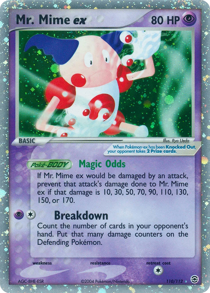 Mr. Mime ex Pokemon card