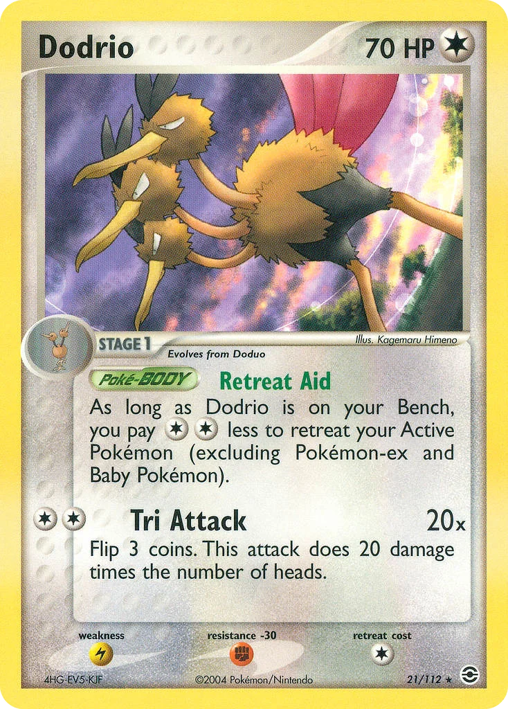 Dodrio Pokemon card