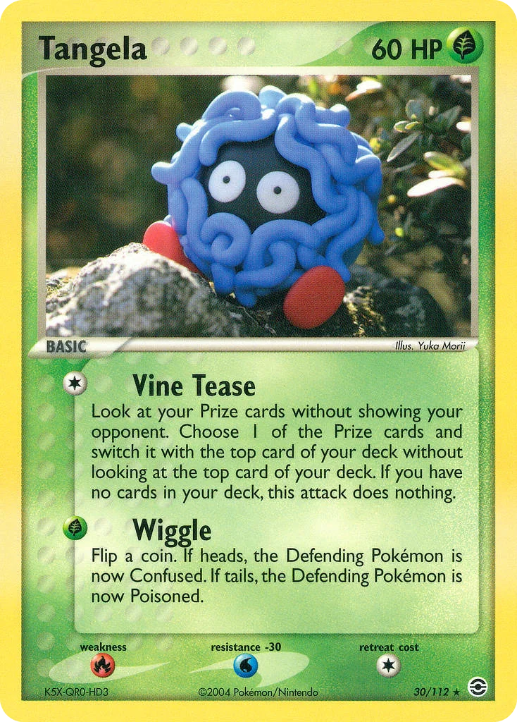 Tangela Pokemon card