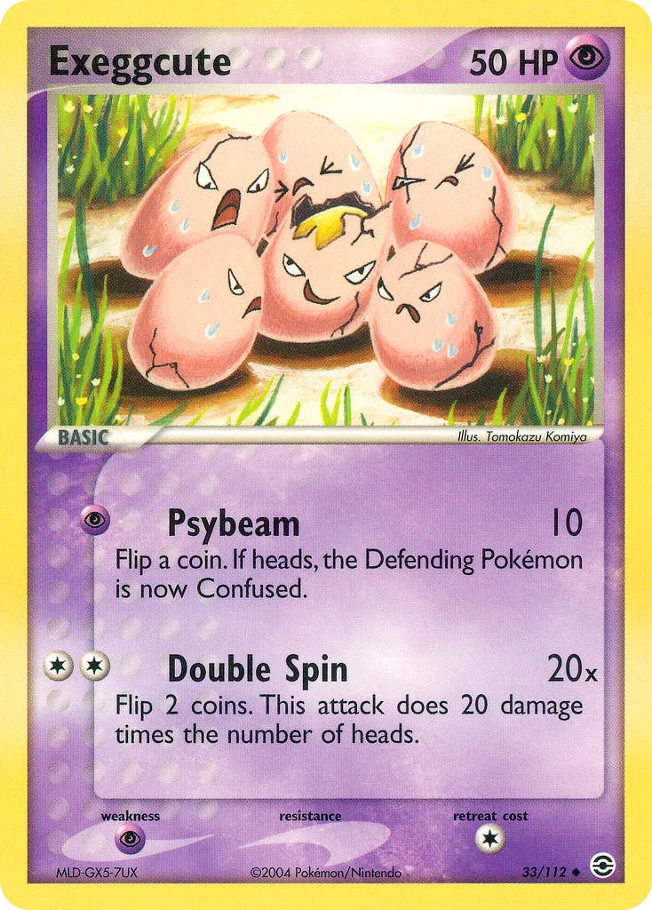 Exeggcute Pokemon card