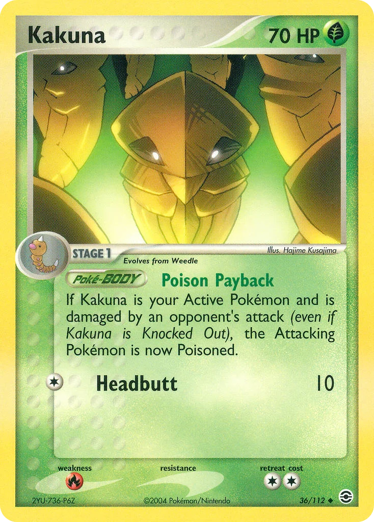 Kakuna Pokemon card