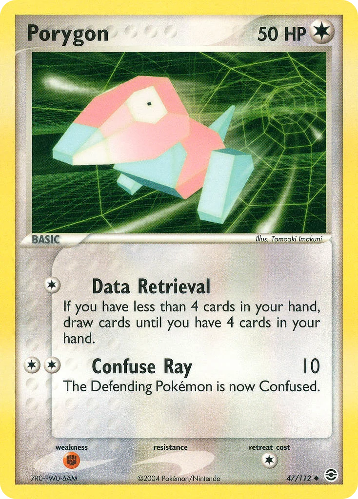 Porygon Pokemon card