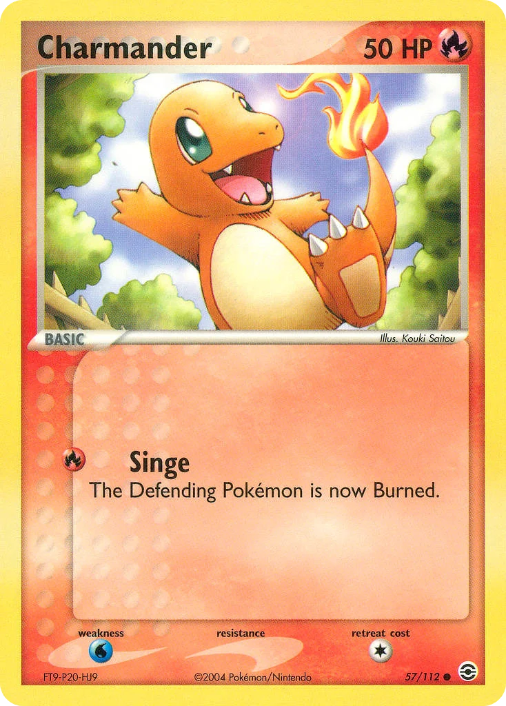 Charmander Pokemon card