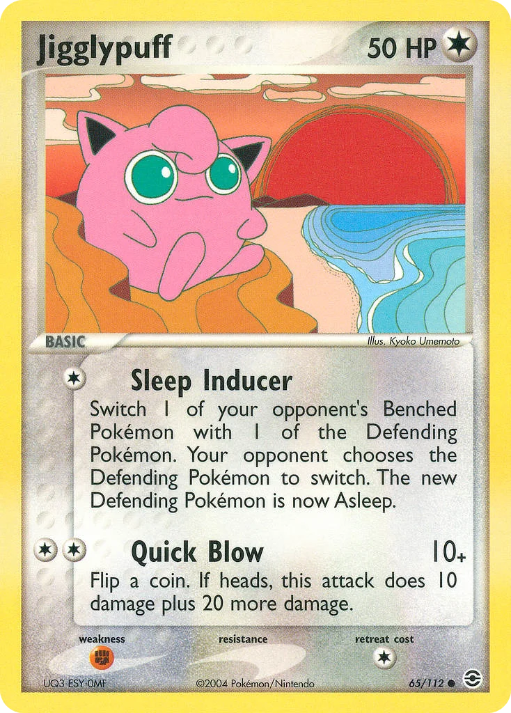 Jigglypuff Pokemon card