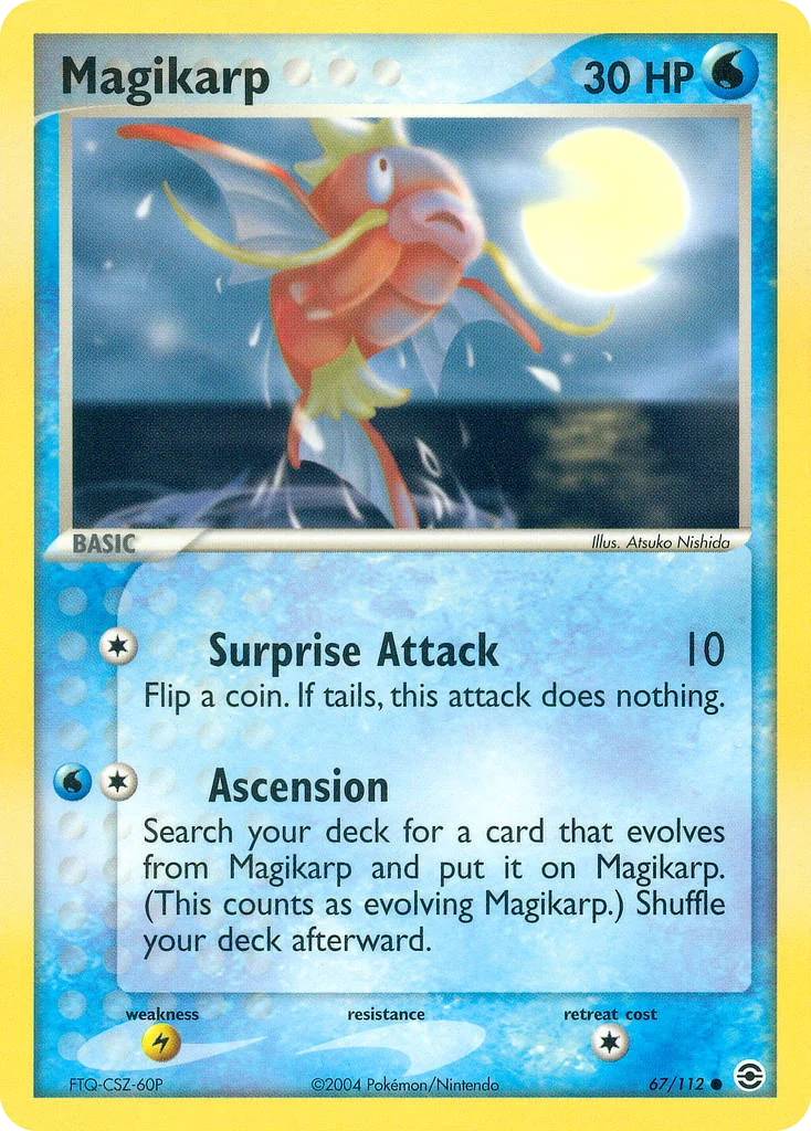 Magikarp Pokemon card
