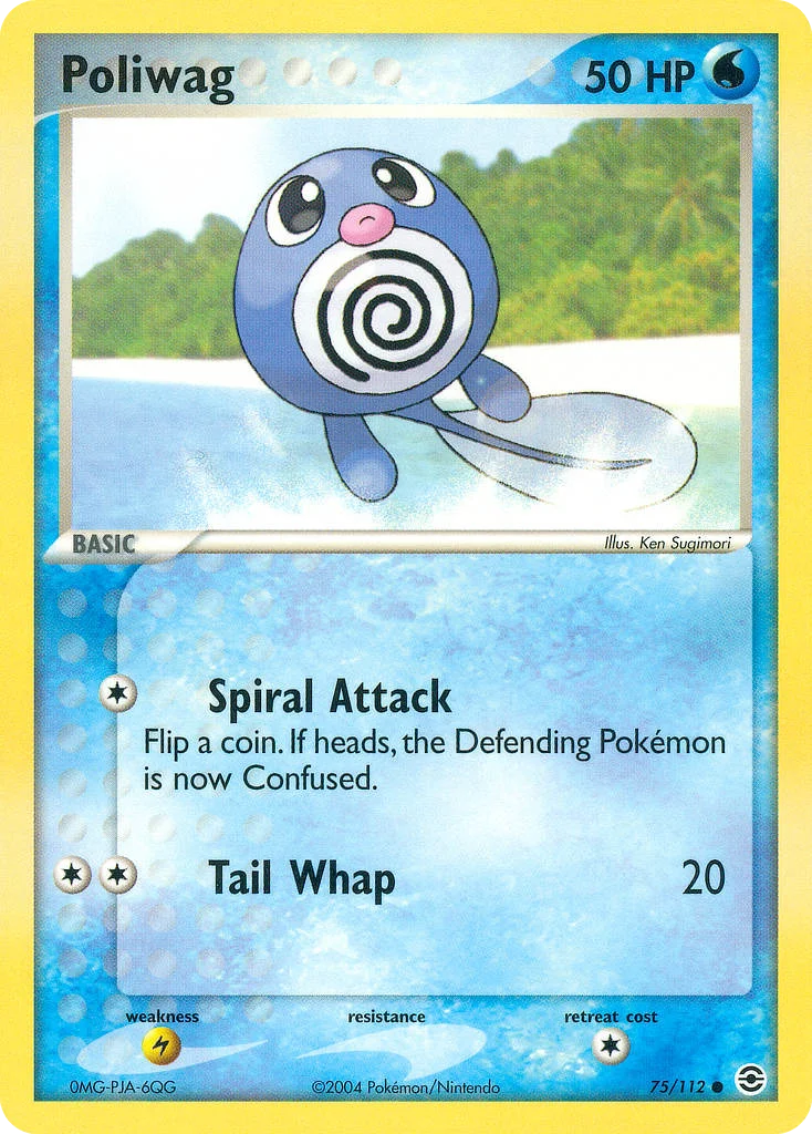 Poliwag Pokemon card