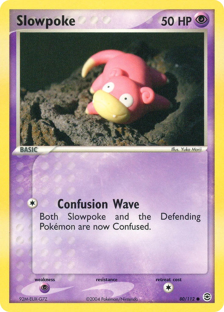 Slowpoke Pokemon card
