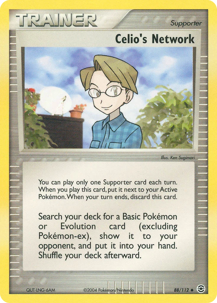Celio's Network Pokemon card