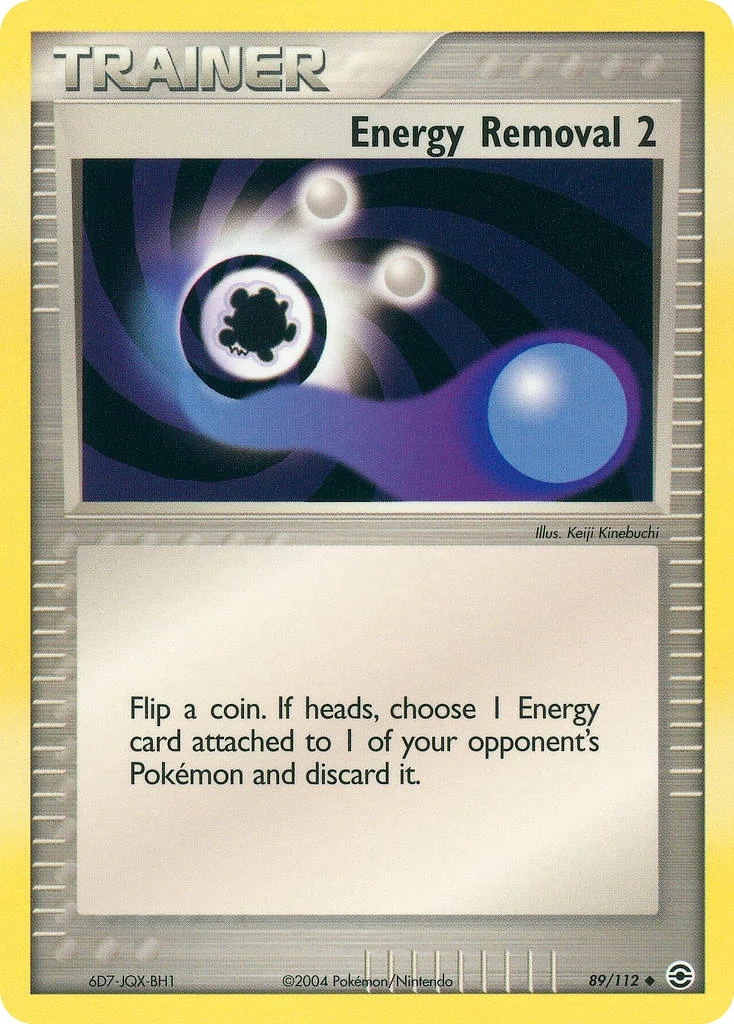 Energy Removal 2 Pokemon card