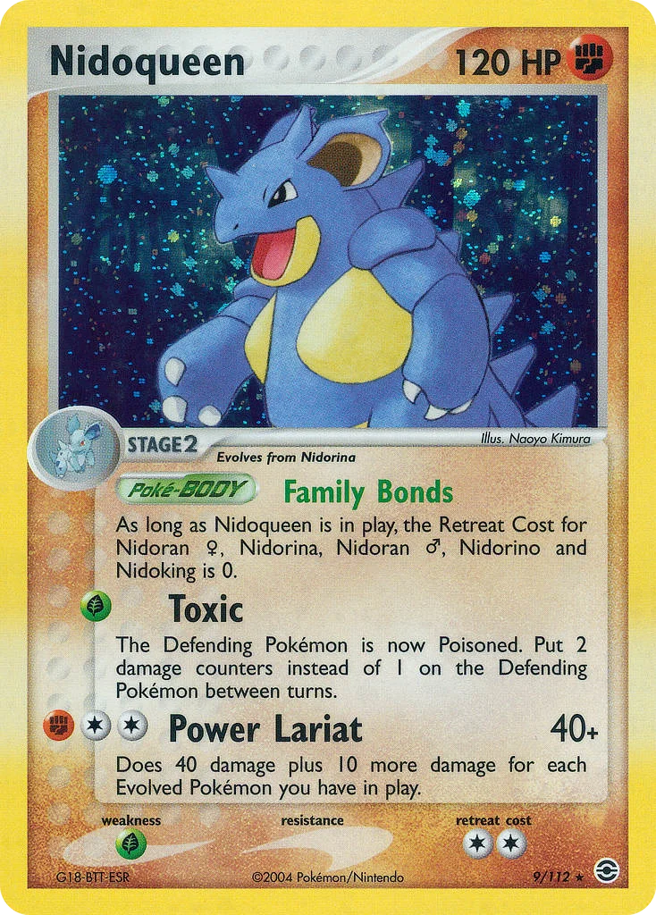 Nidoqueen Pokemon card
