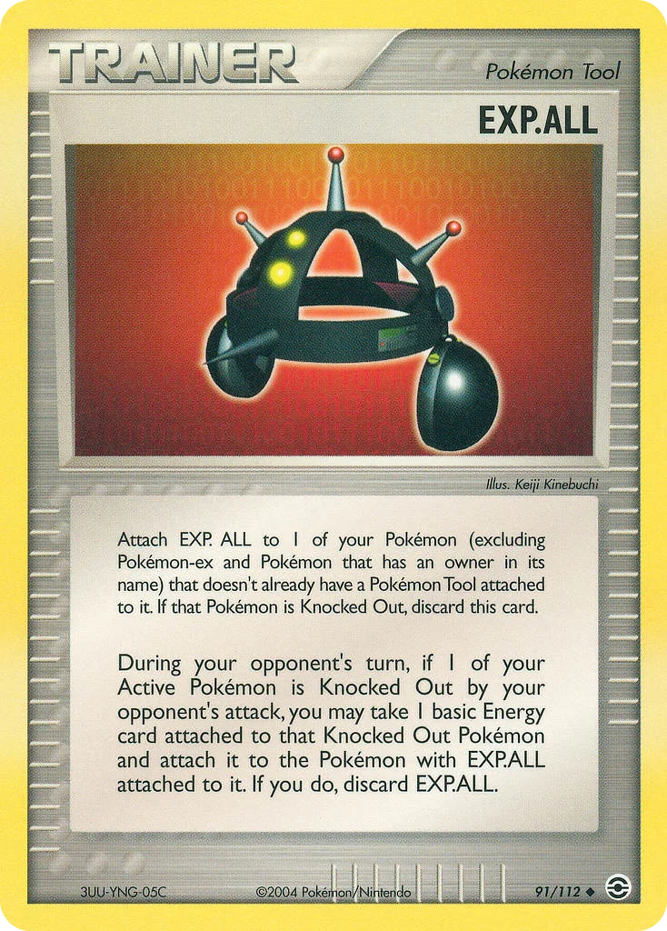 EXP.ALL Pokemon card