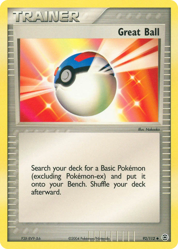 Great Ball Pokemon card