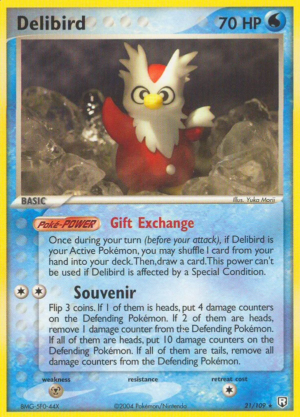 Delibird Pokemon card