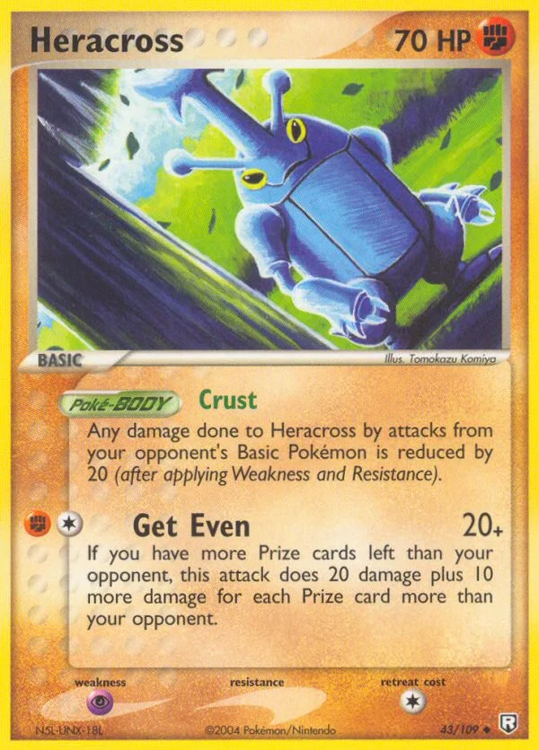 Heracross Pokemon card