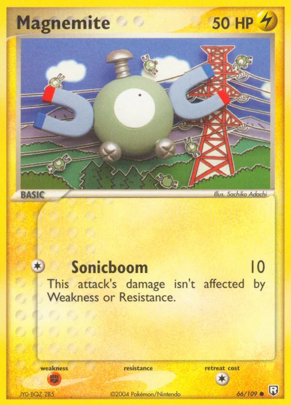 Magnemite Pokemon card