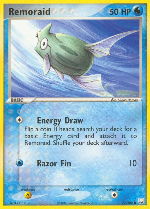 Remoraid Pokemon card