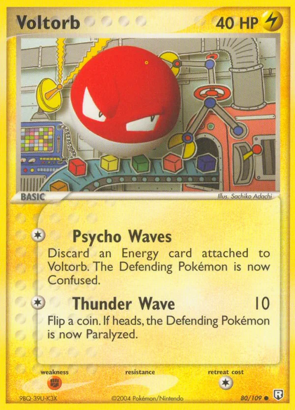 Voltorb Pokemon card