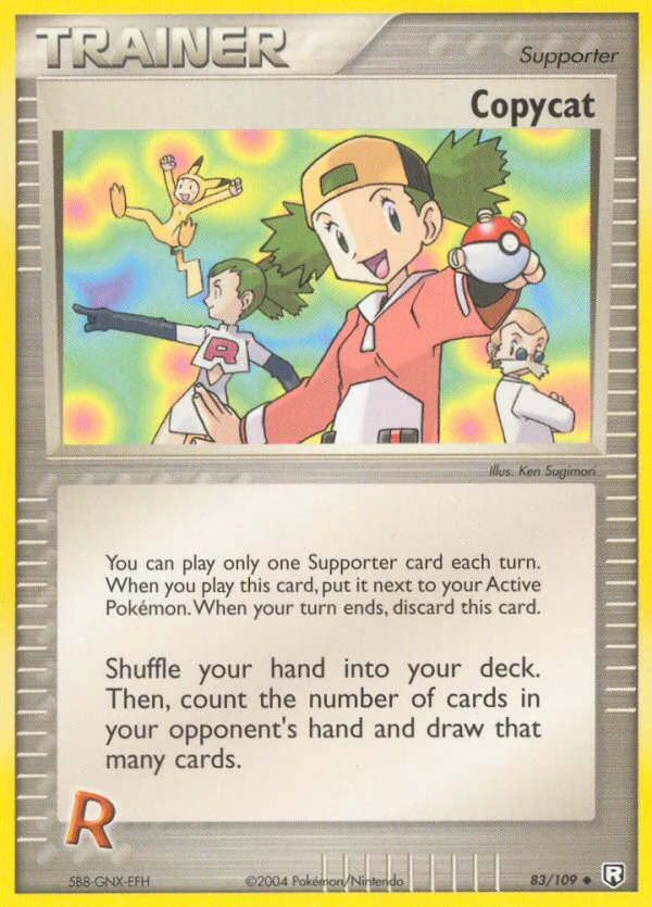 Copycat Pokemon card