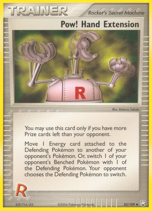 Pow! Hand Extension Pokemon card