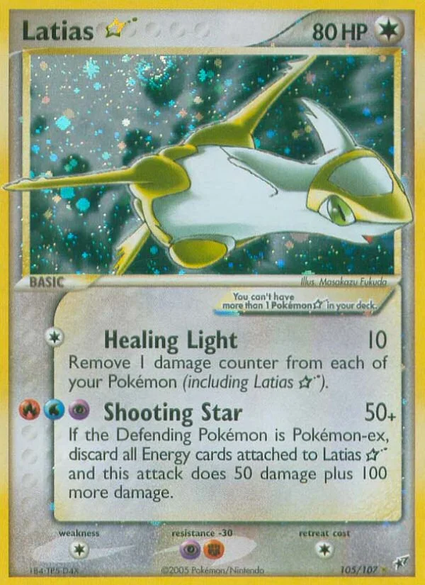 Latias ★ Pokemon card