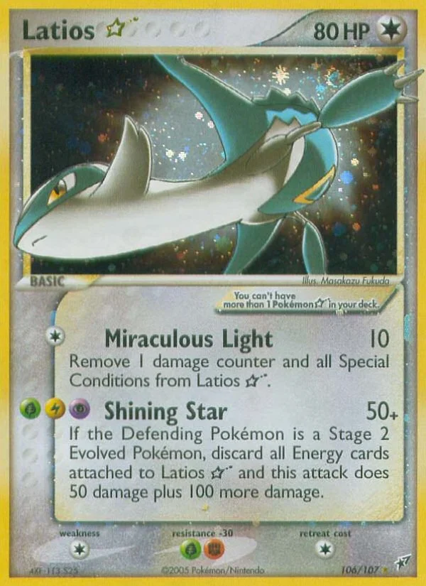 Latios ★ Pokemon card