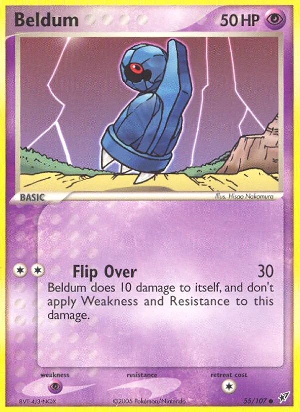 Beldum Pokemon card