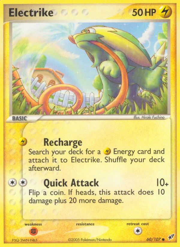 Electrike Pokemon card