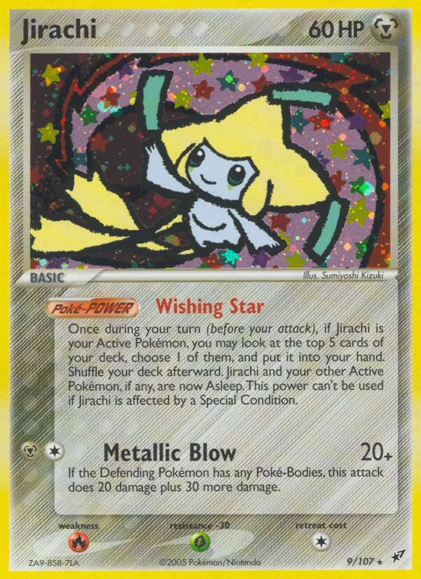 Jirachi Pokemon card