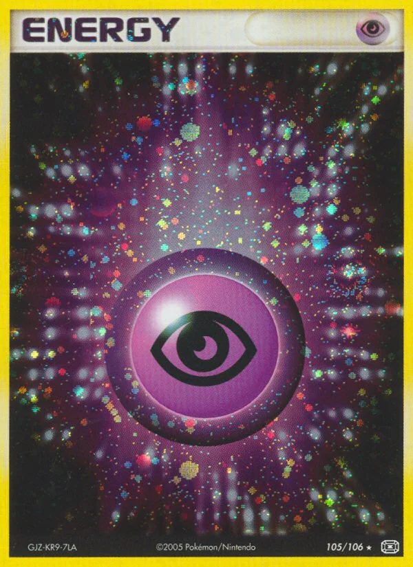 Psychic Energy Pokemon card