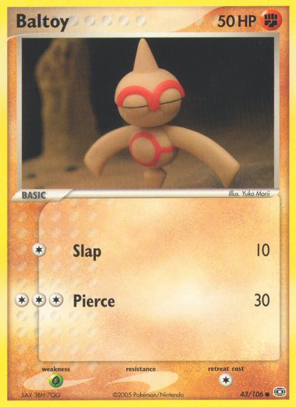 Baltoy Pokemon card