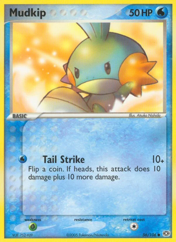 Mudkip Pokemon card