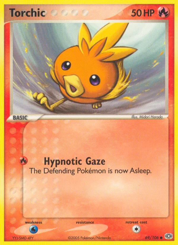 Torchic Pokemon card