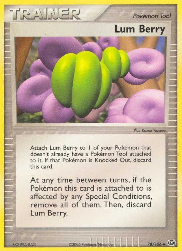 Lum Berry Pokemon card