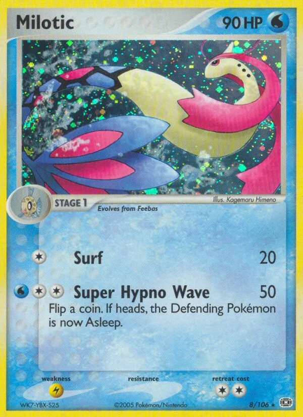 Milotic Pokemon card