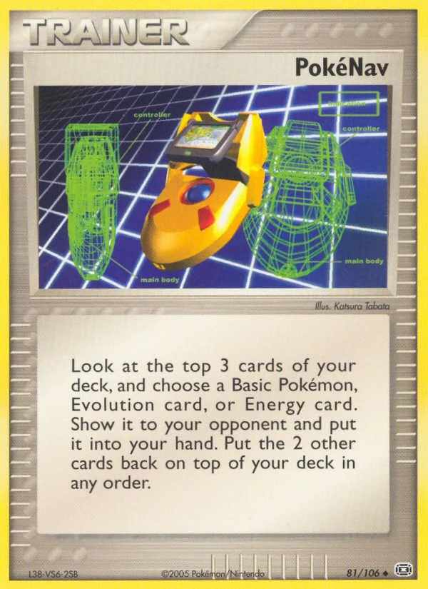 PokéNav Pokemon card