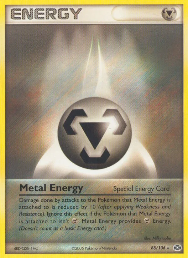 Metal Energy Pokemon card