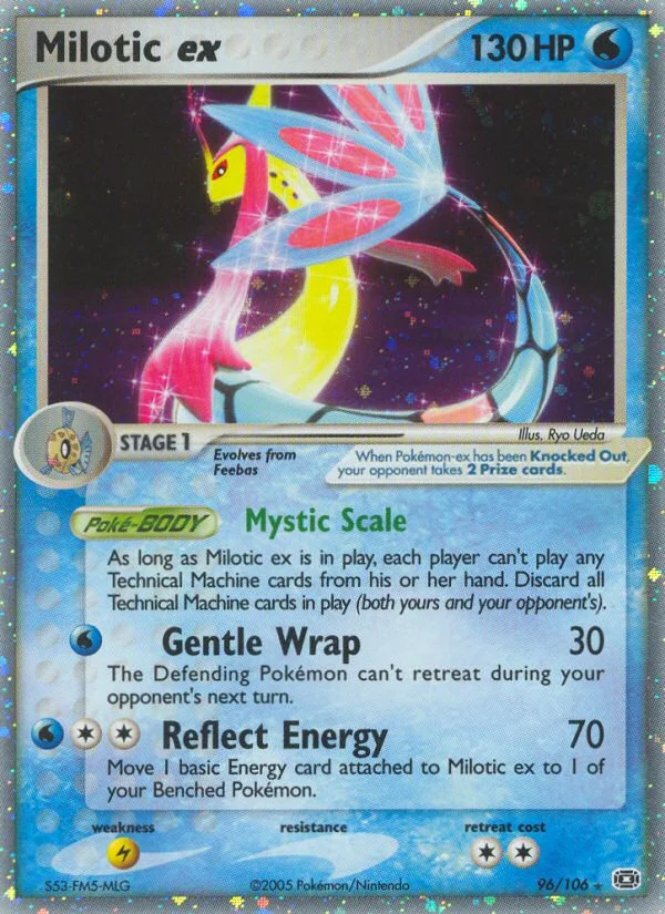 Milotic ex Pokemon card