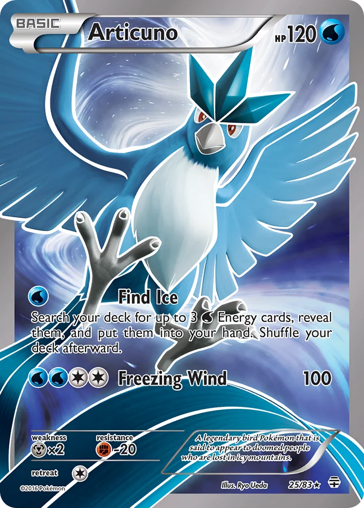 Articuno Pokemon card