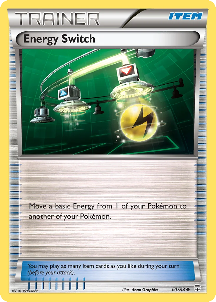 Energy Switch Pokemon card