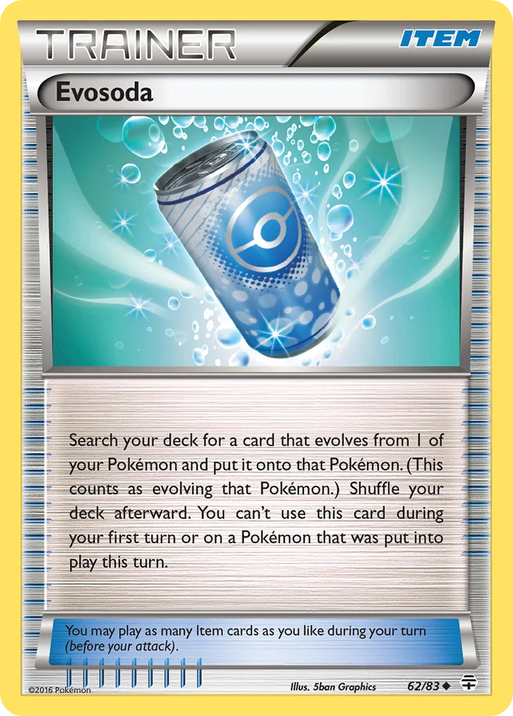 Evosoda Pokemon card
