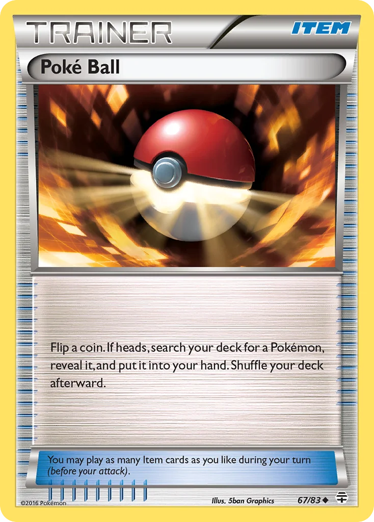 Poké Ball Pokemon card