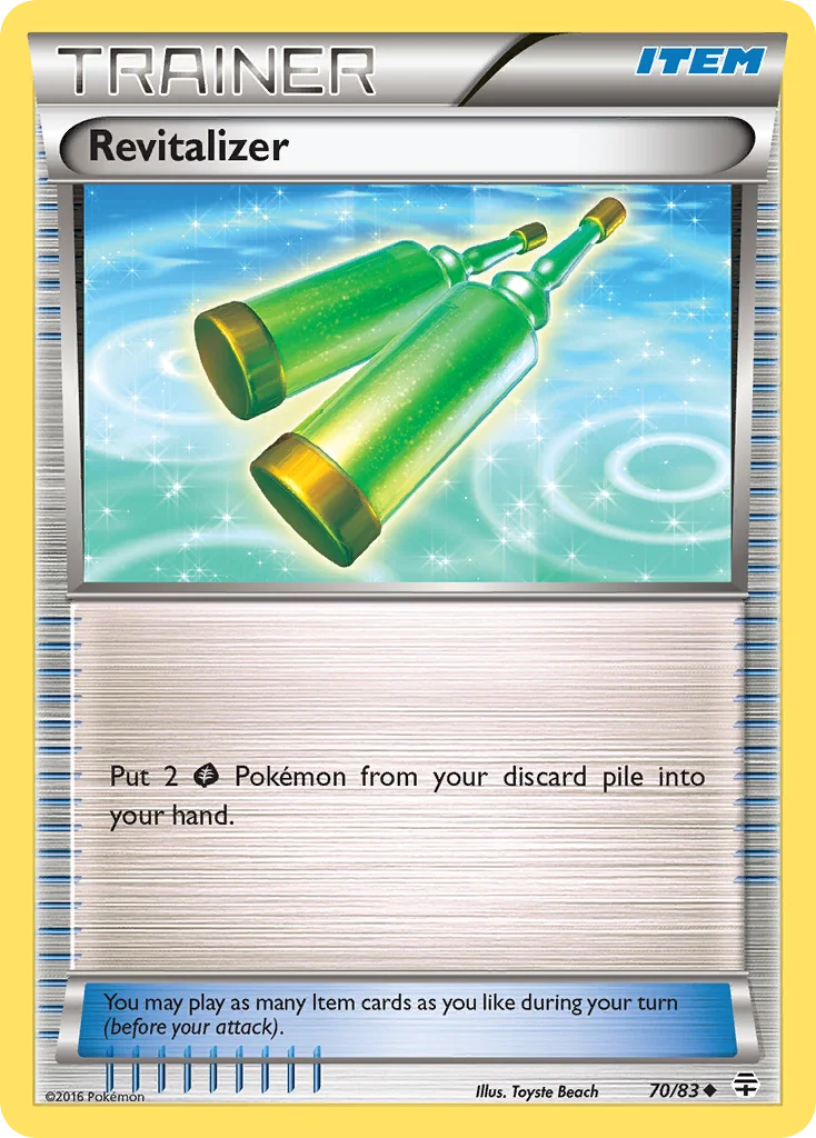 Revitalizer Pokemon card
