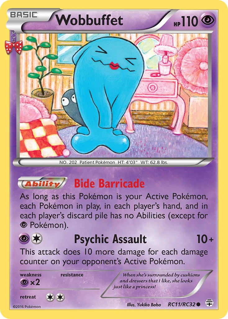 Wobbuffet Pokemon card